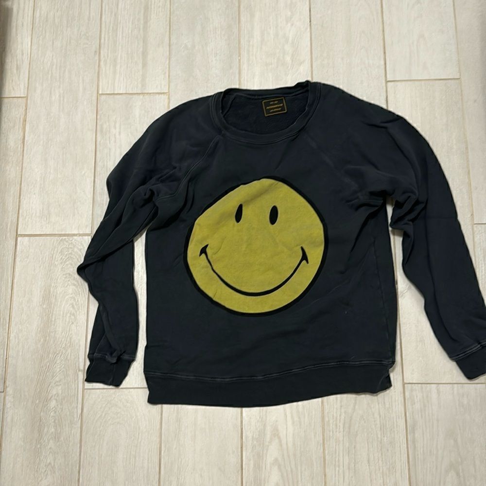 Original retro brand smiley crewneck Xs
